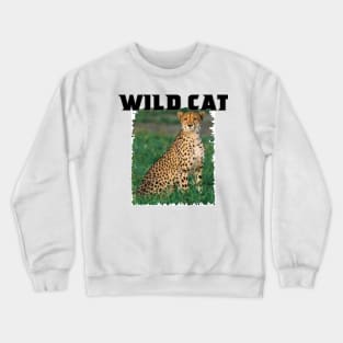 Wild cat Crewneck Sweatshirt